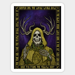 Hastur Icon - Azhmodai 2021 Sticker